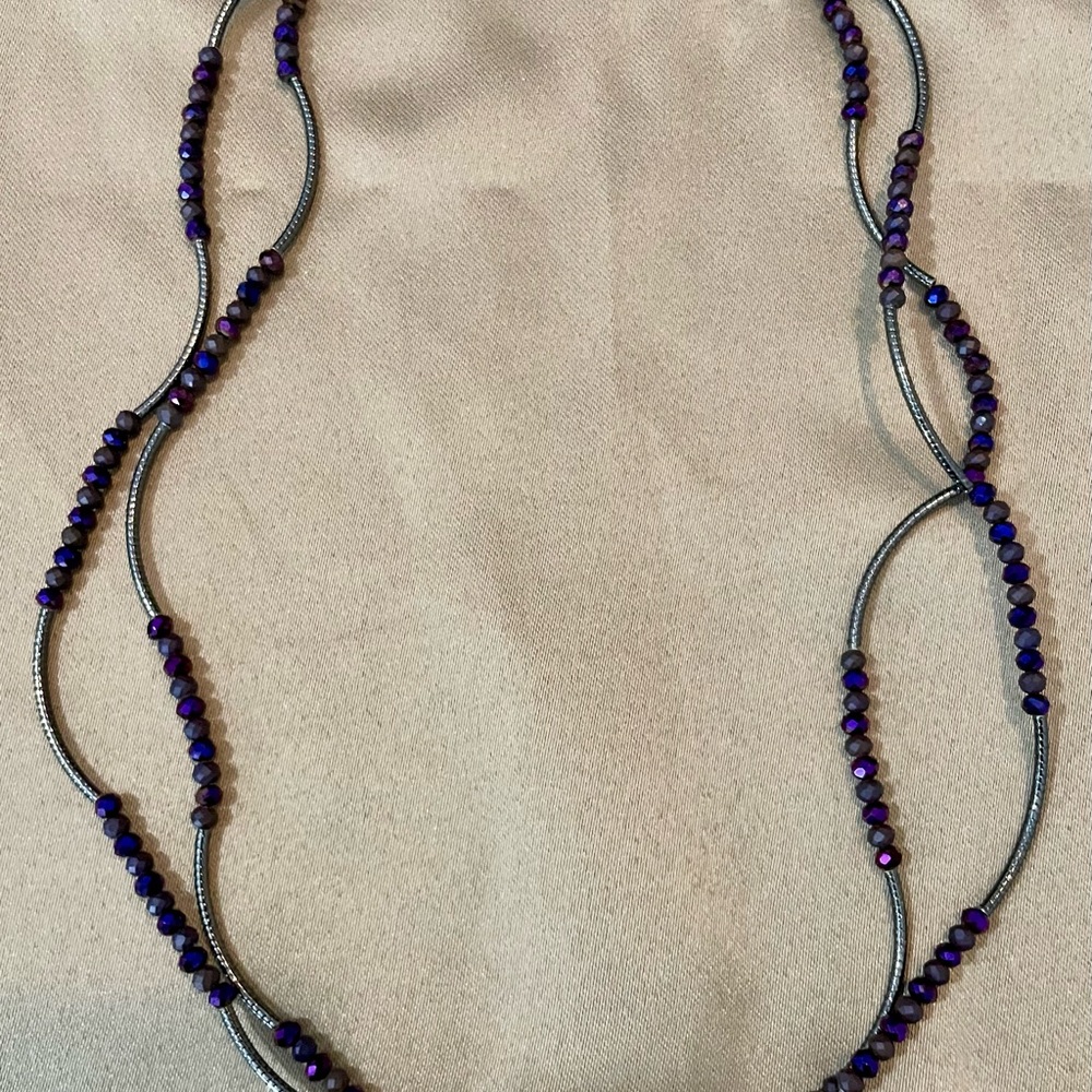 Scout Amethyst Wrap Bracelet/Necklace - Picture 4 of 7
